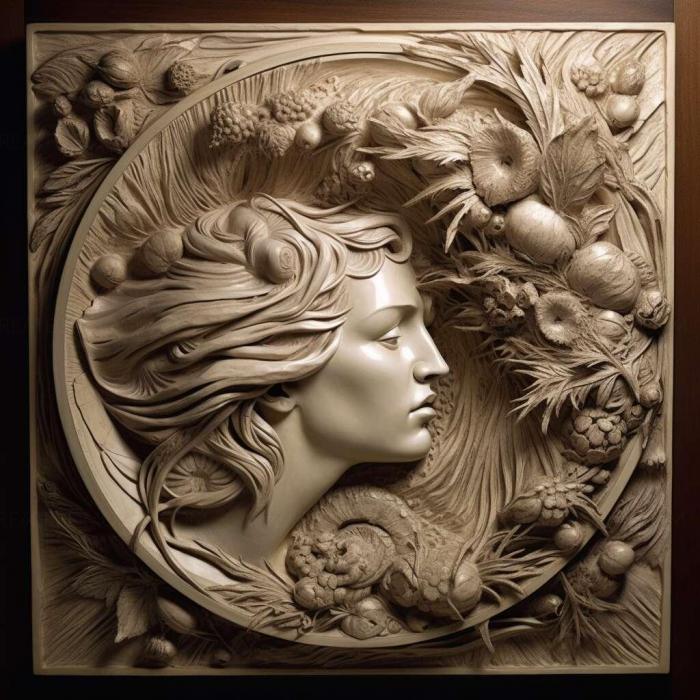 نموذج ثلاثي الأبعاد لآلة CNC 3D Art 